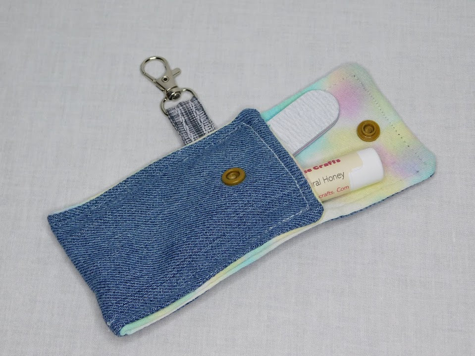 Denim Pocket Key Chain