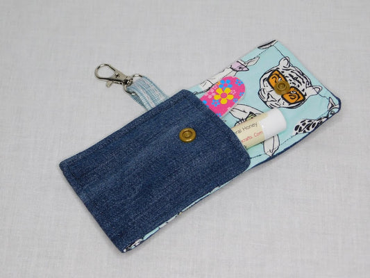 Denim Pocket Key Chain